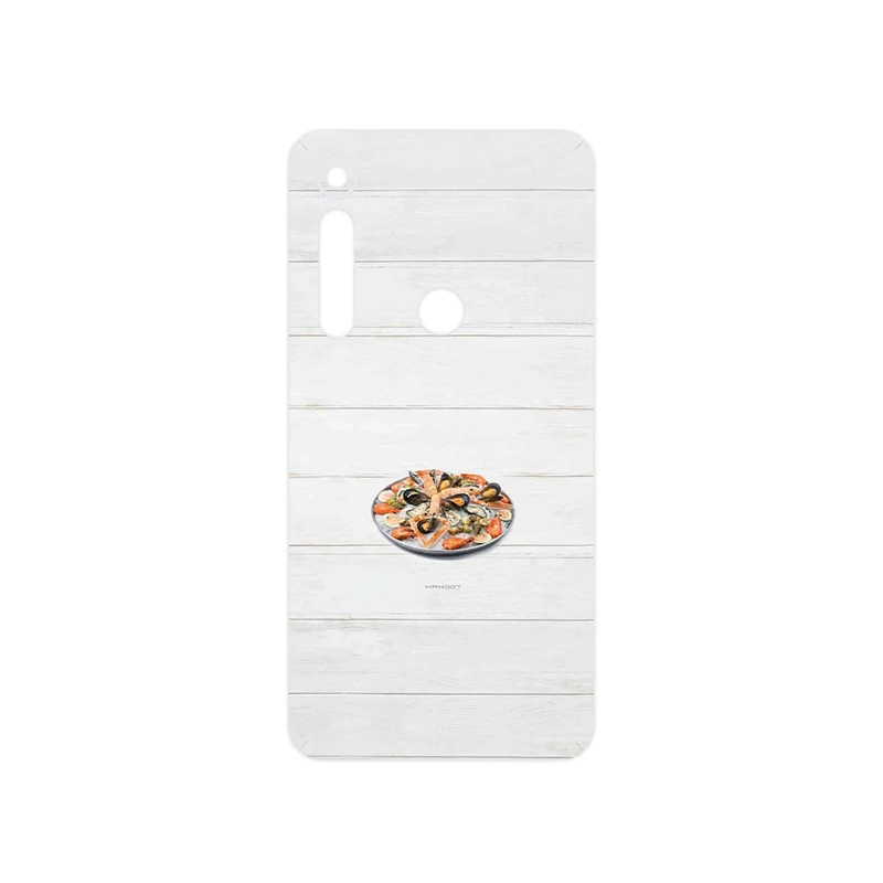 برچسب پوششی ماهوت مدل Seafood مناسب برای گوشی موبایل موتورولا One Macro