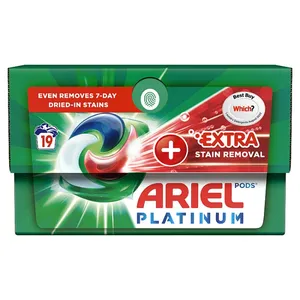 قرص ماشین لباسشویی ایتالیایی آریل مدل Platinum Washing مناسب انواع لباس بسته 19 عددی