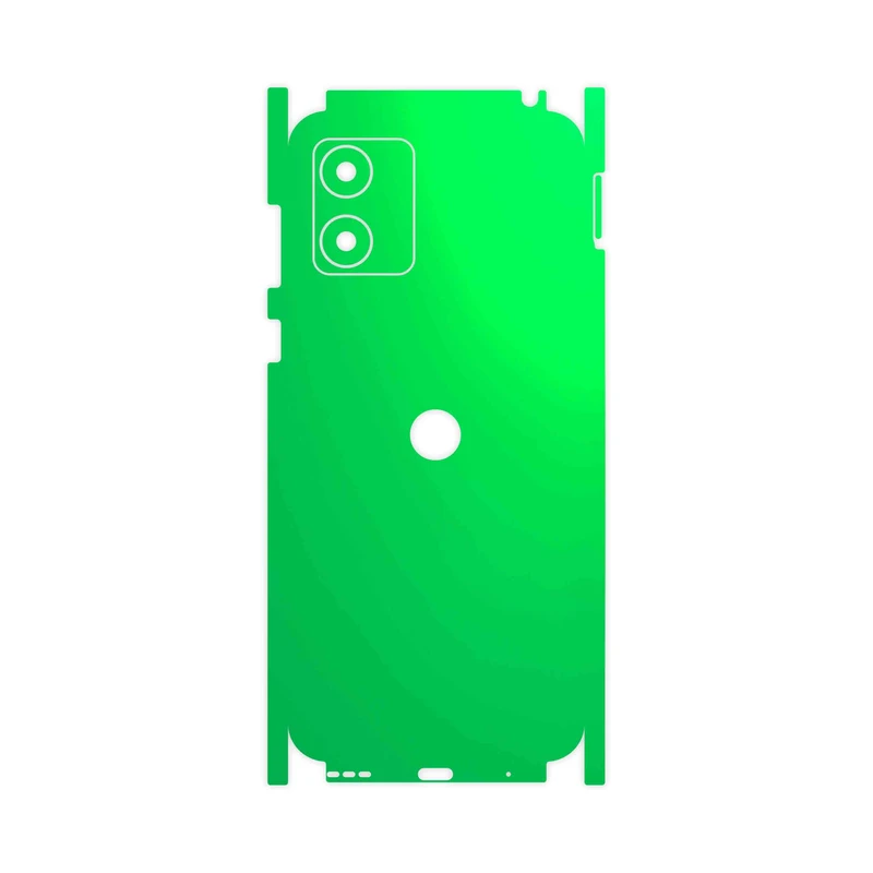 برچسب پوششی ماهوت مدل Matte-Green-FullSkin مناسب برای گوشی موبایل موتورولا Moto E13