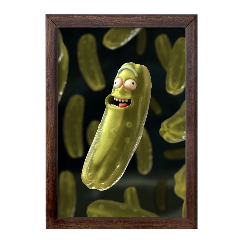 تابلو خندالو طرح ریک و مورتی (Rick and Morty) کد F166