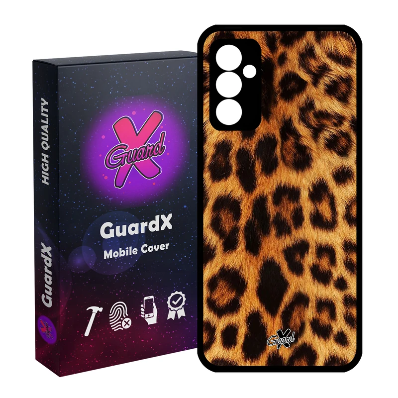 کاور گارد ایکس طرح Leopard مدل Glass10095 مناسب برای گوشی موبایل سامسونگ Galaxy A14 / A14 5G