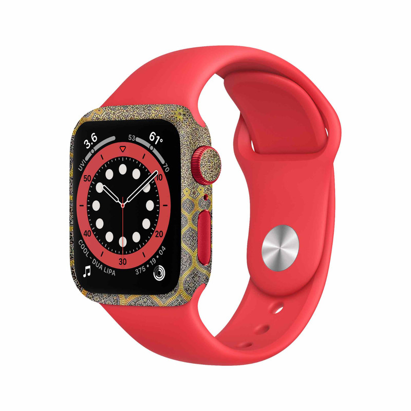  برچسب ماهوت طرح Iran-Tile2 مناسب برای اپل واچ Watch 6 44mm