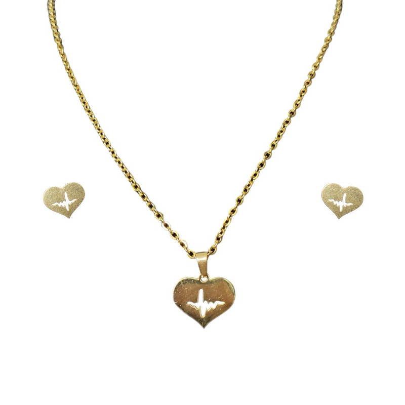 نیم ست زنانه مدل قلب و ضربان 119 نیم ست زنانه مدل قلب و ضربان 119