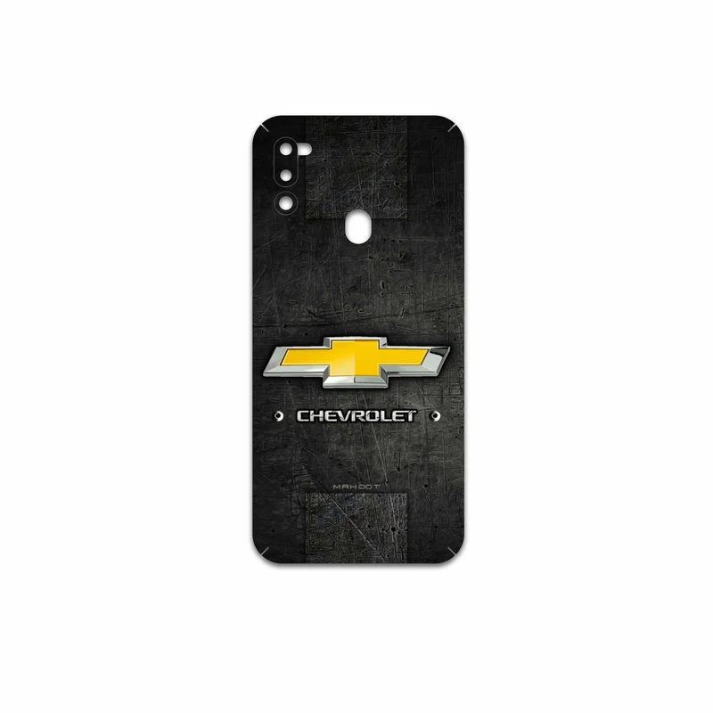 برچسب پوششی ماهوت مدل CHEVROLET-Logo مناسب برای گوشی موبایل سامسونگ Galaxy M21 (2021) Edition