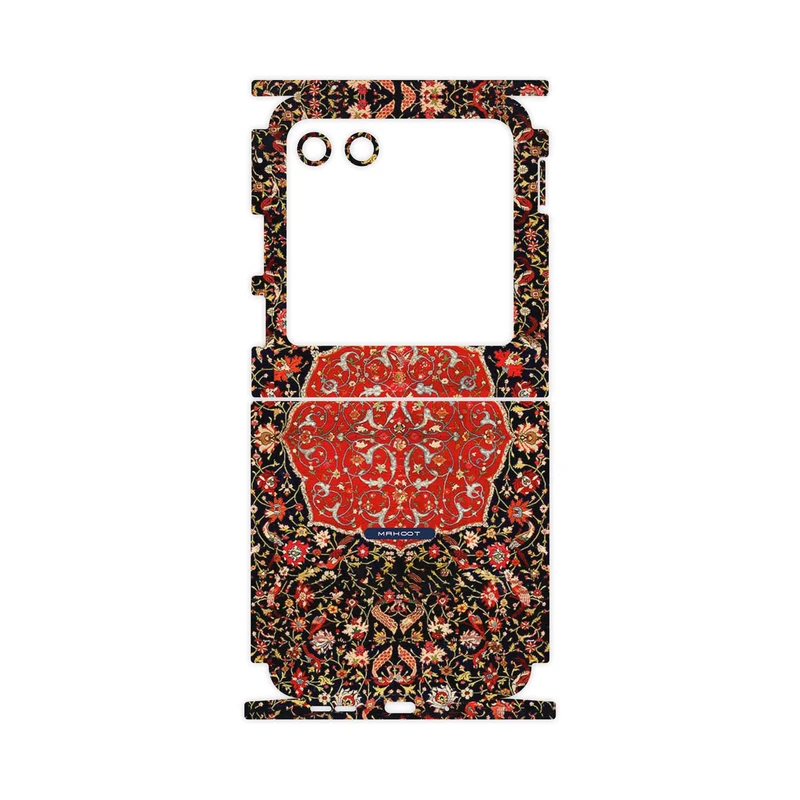 برچسب پوششی ماهوت مدل Persian_Carpet_Red-FullSkin مناسب برای گوشی موبایل موتورولا Razr 40 Ultra