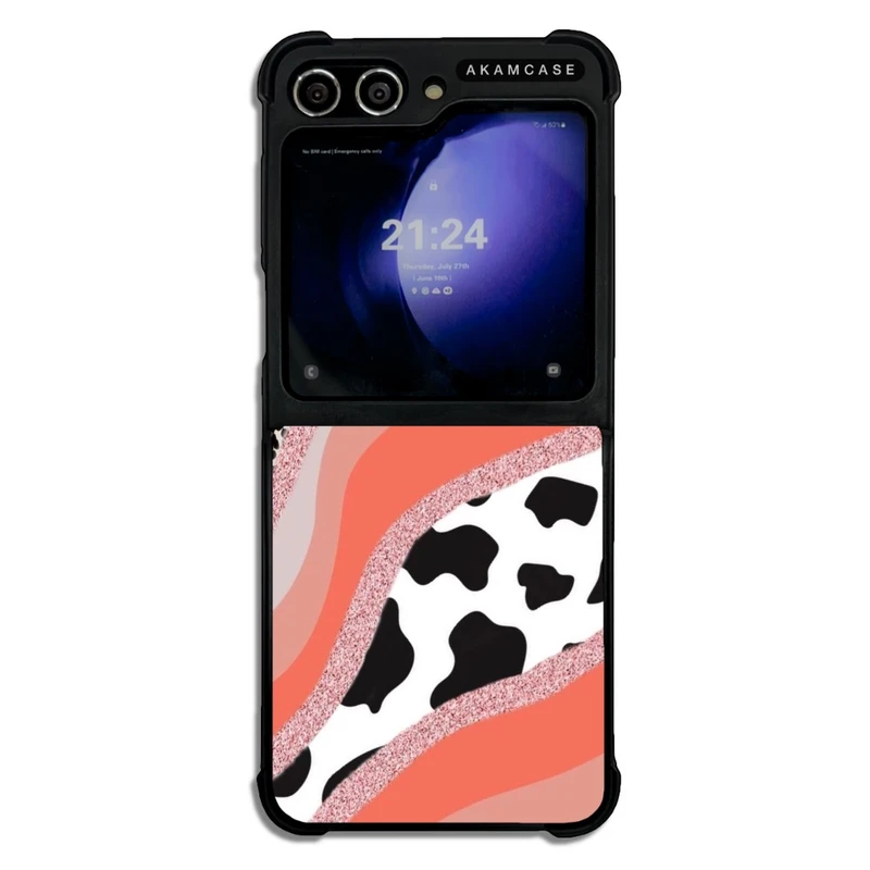 کاور آکام مدل AMC-WSGZFLIP5-BOHO-19 مناسب برای گوشی موبایل سامسونگ Galaxy Z Flip 5