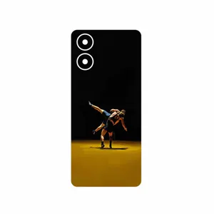 MAHOOT Wrestling Cover Sticker for Motorola Moto G04