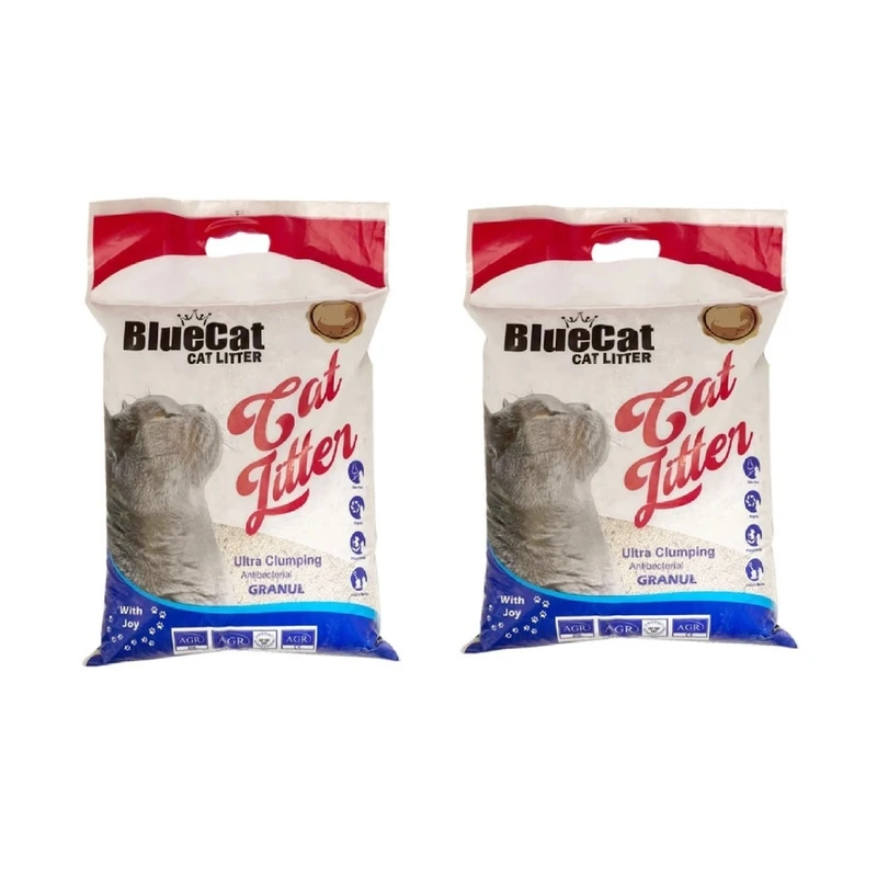 خاک بستر گربه بلوکت مدل گرانولی کربن وساده antI BacTERIAL dIGIAPET وزن 5 کیلوگرم بسته دو عددی