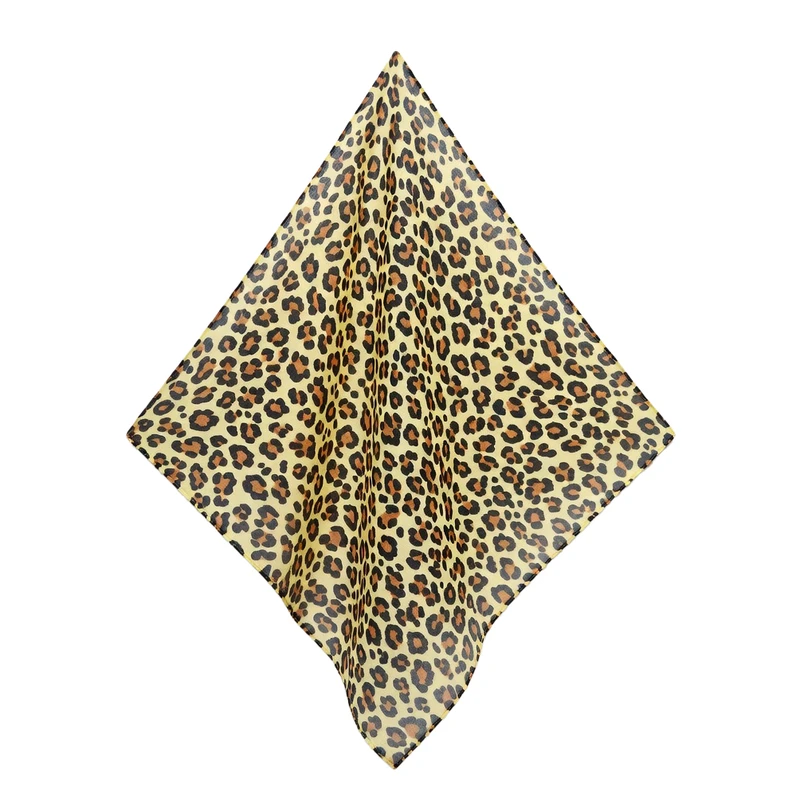 مینی اسکارف نخ زنانه مدل Panther 985963 با طول و عرض 55*55 سانتی‌متر