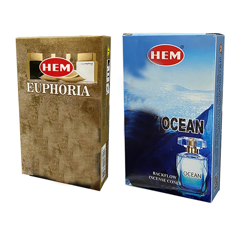 عود هم مدل آبشاری رایحه ایفوریا و اوشن دو بسته 10 عددی