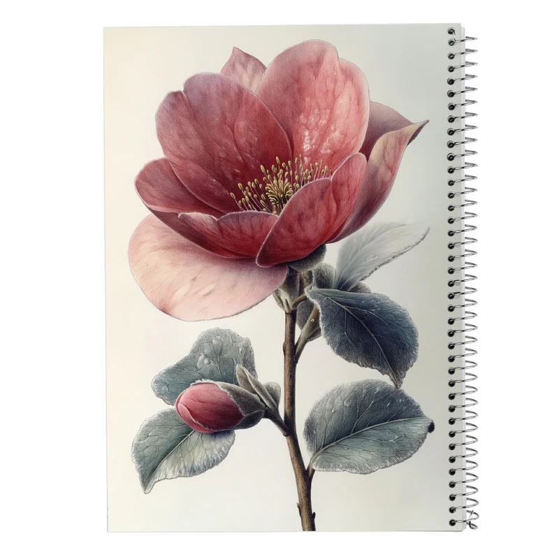 دفتر مشق 50 برگ مدوپد مدل گل کد DF13927