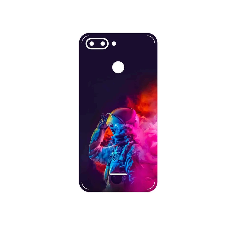 برچسب پوششی ماهوت مدل Smoke Rainbow Digital Art 1 مناسب برای گوشی موبایل شیائومی Redmi 6