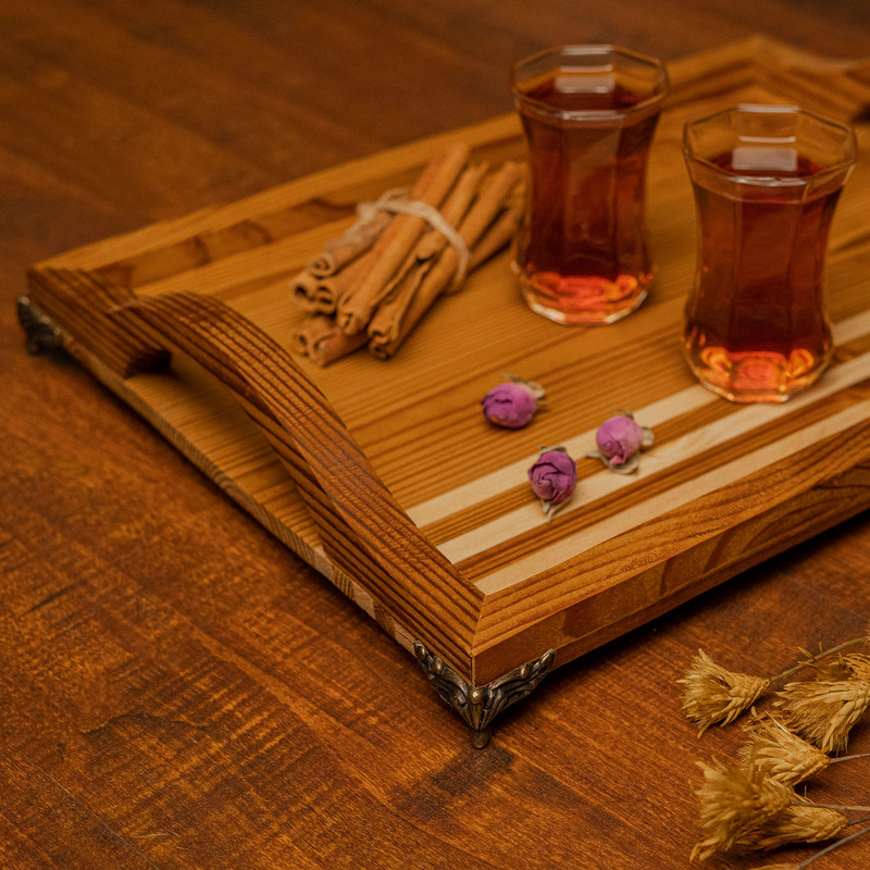 سینی مدل چوبی S32