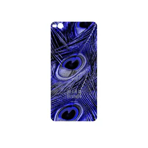 MAHOOT Purple Feather Cover Sticker for HTC One X9