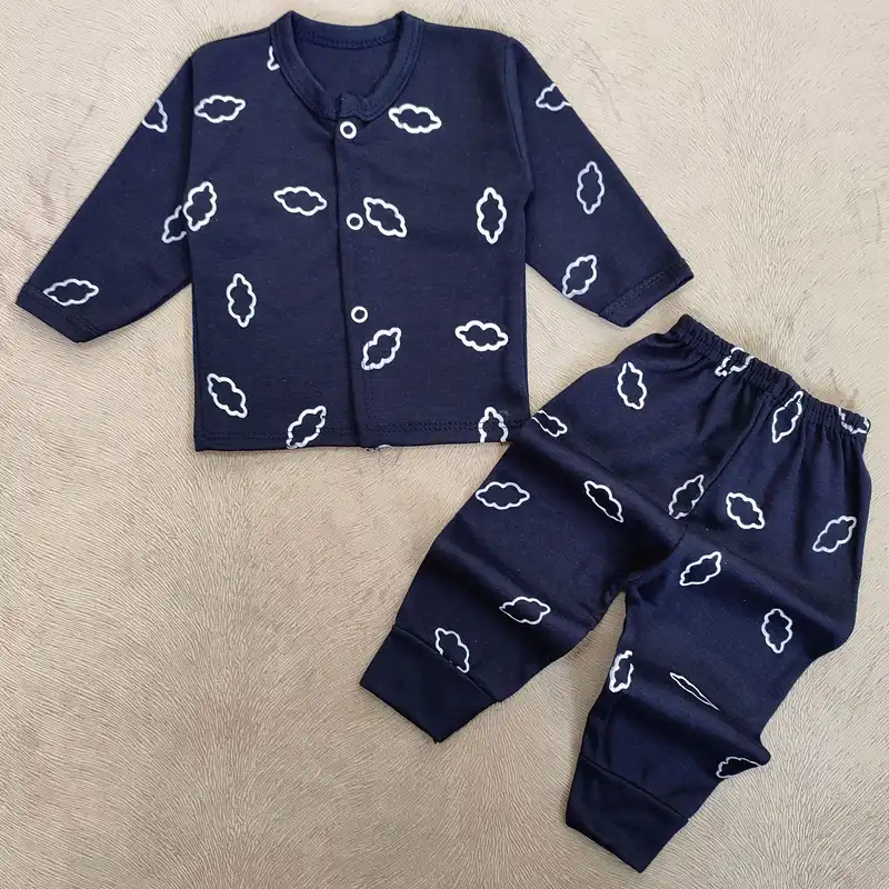 ست 3 تکه لباس نوزادی مدل cloud