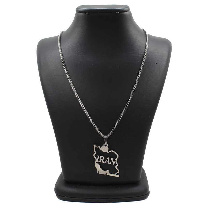 گردنبند مردانه مدل ایران کد 6970 گردنبند مردانه مدل ایران کد 6970