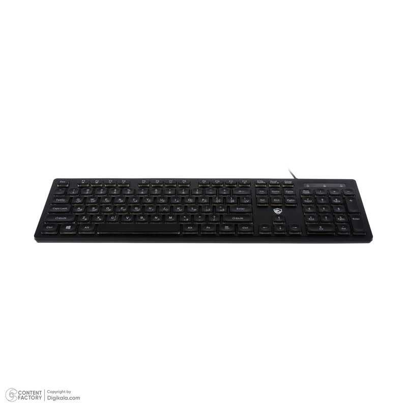 کیبورد گیمینگ بیاند مدل BGK-2010 سوئیچ ممبران، Full-Size، نورپردازی RGB
