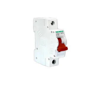 فیوز مینیاتوری تک فاز 10 آمپر دنا الکتریک ایرانیان مدل C10-10KA
