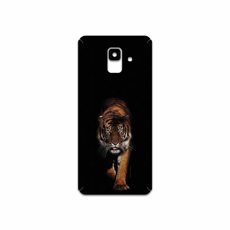 برچسب پوششی ماهوت مدل Wild Tiger مناسب برای گوشی موبایل سامسونگ Galaxy A6 2018