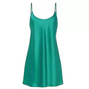لباس خواب زنانه مدل ساده رنگ سبزآبی