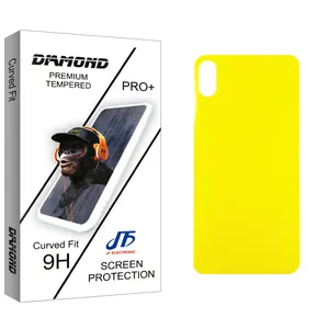 JF Diamond glass Back Protector For Apple اپل iPhone XS Max