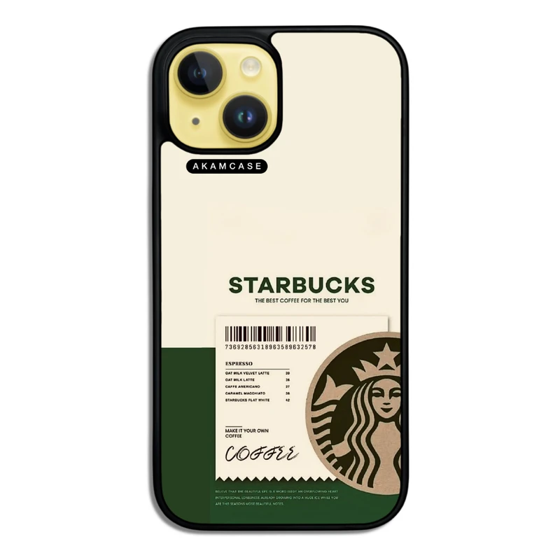 کاور آکام مدل AMC-WA15-STARBUCKS-43 مناسب برای گوشی موبایل اپل iPhone 15