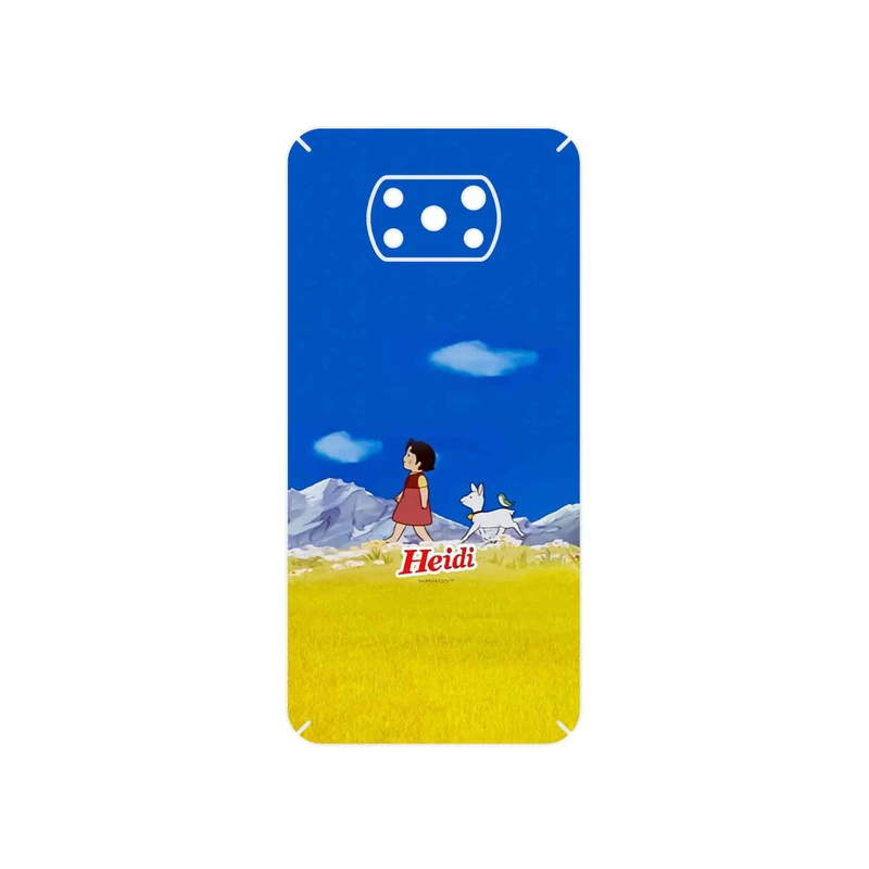 برچسب پوششی ماهوت مدل Heidi Girl of the Alps مناسب برای گوشی موبایل شیائومی Poco X3 Pro