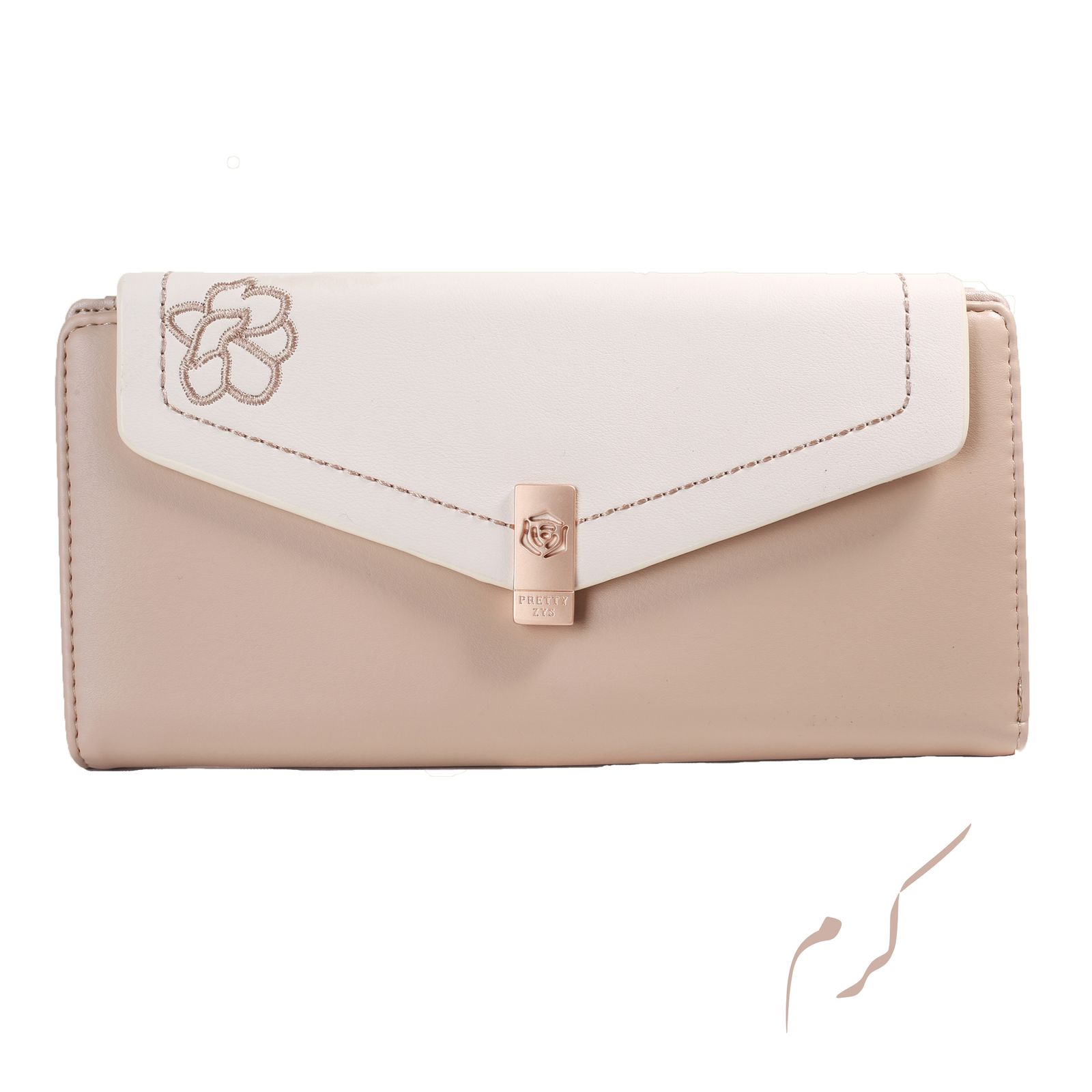 کیف پول زنانه پرتیزس طرح گلدوزی کد 2020023 - - 9