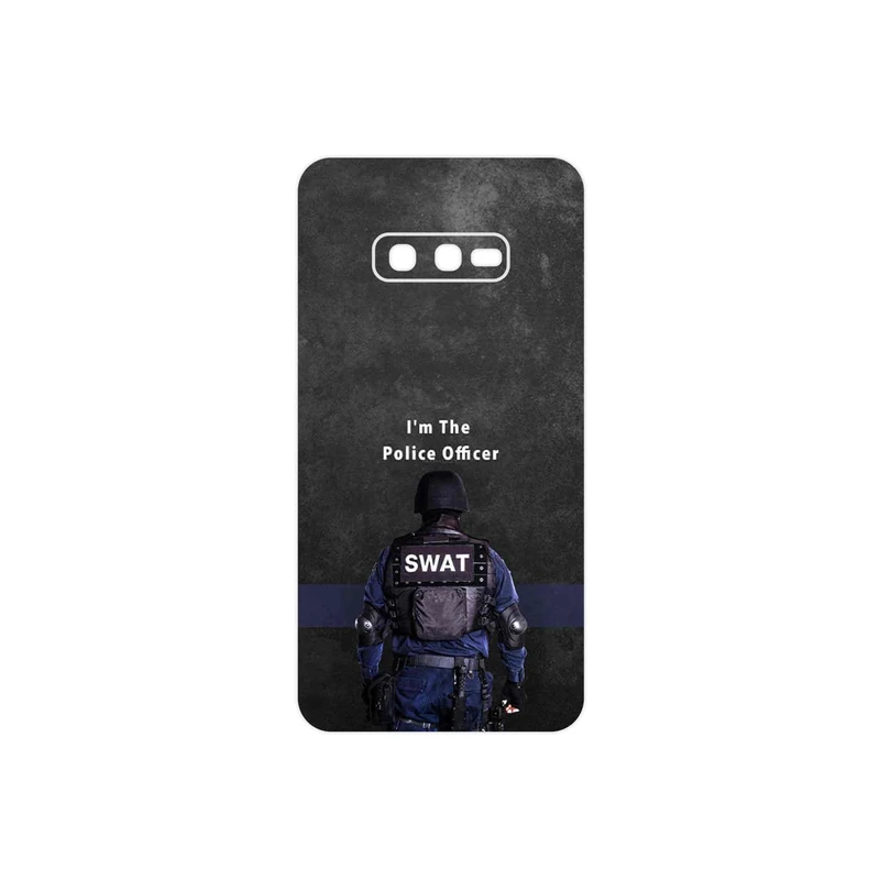 برچسب پوششی ماهوت مدل Police Officer مناسب برای گوشی موبایل سامسونگ Galaxy S10e