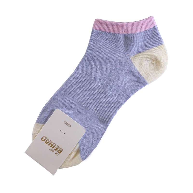 جوراب مدل مچی کش رنگ بنفش