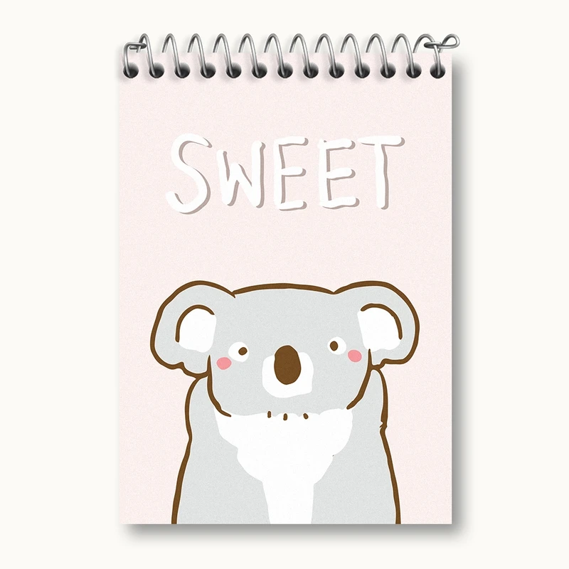 دفتر یادداشت 50 برگ خندالو مدل کوآلا کیوت کد N1370