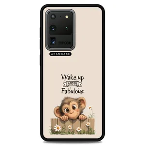 AKAM AMC-WSGS20U-ANIMALS QOUTES-26 Cover For Samsung Galaxy S20 Ultra