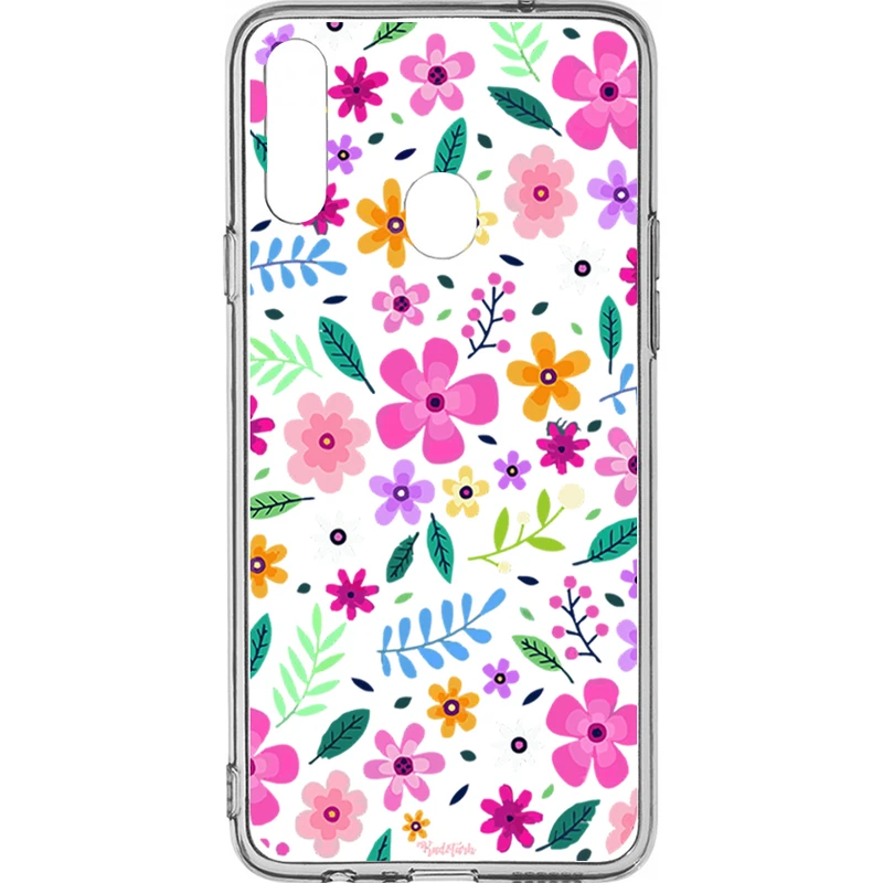 کاور طرح گل مناسب برای گوشی موبایل سامسونگ Galaxy A20S