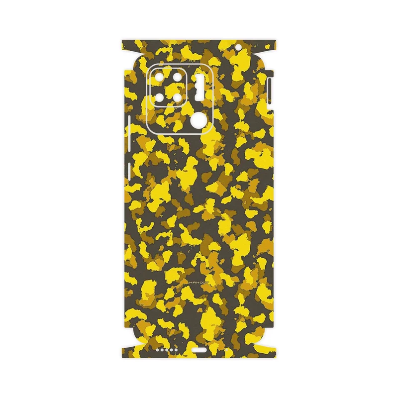 برچسب پوششی ماهوت مدل Yellow Infantry Army-FullSkin مناسب برای گوشی موبایل شیائومی Redmi 10C