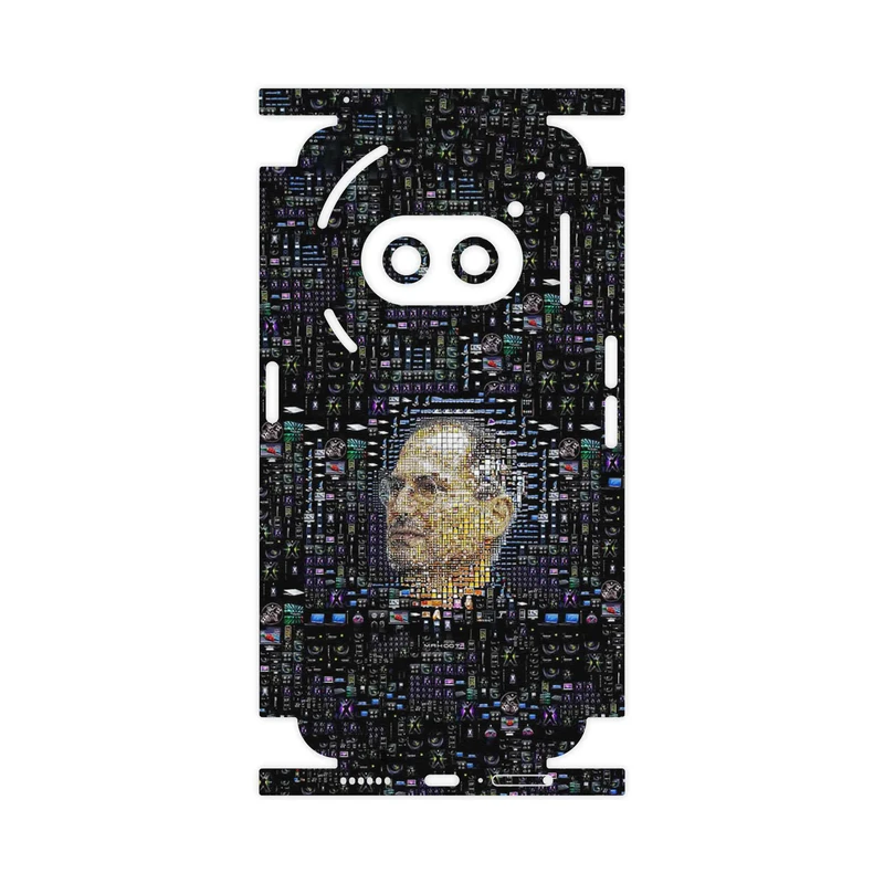 برچسب پوششی ماهوت مدل Collage of Steve Jobs 2-FullSkin مناسب برای گوشی موبایل ناتینگ Phone 2a
