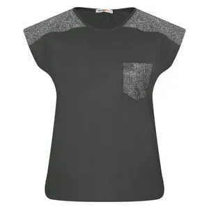 بلوز آستین کوتاه زنانه مدالا مدل G1004