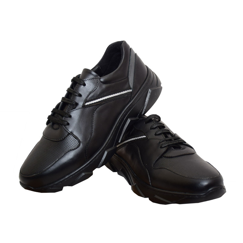 کفش روزمره مردانه چرم مغان مدل RZ-3301