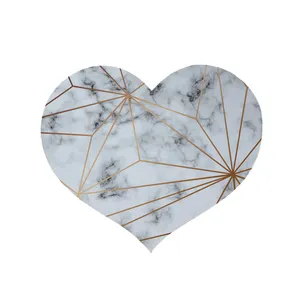 پادری مدل قلب طرح سنگ کد 8583 سایز 90 × 90 سانتی متر