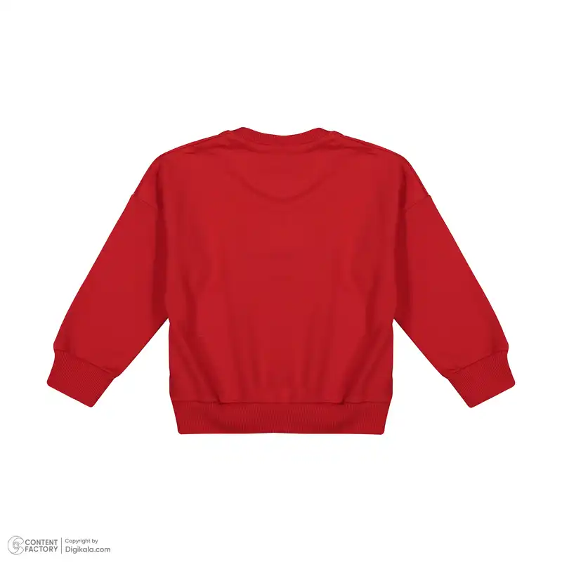 ست سویشرت و شلوار بچگانه سون پون مدل g816-16 رنگ قرمز