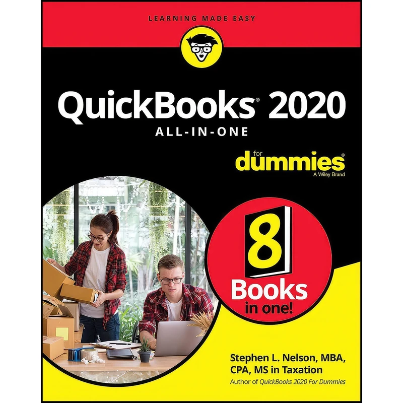 کتاب QuickBooks 2020 All-in-One For Dummies اثر Stephen L. Nelson انتشارات For Dummies