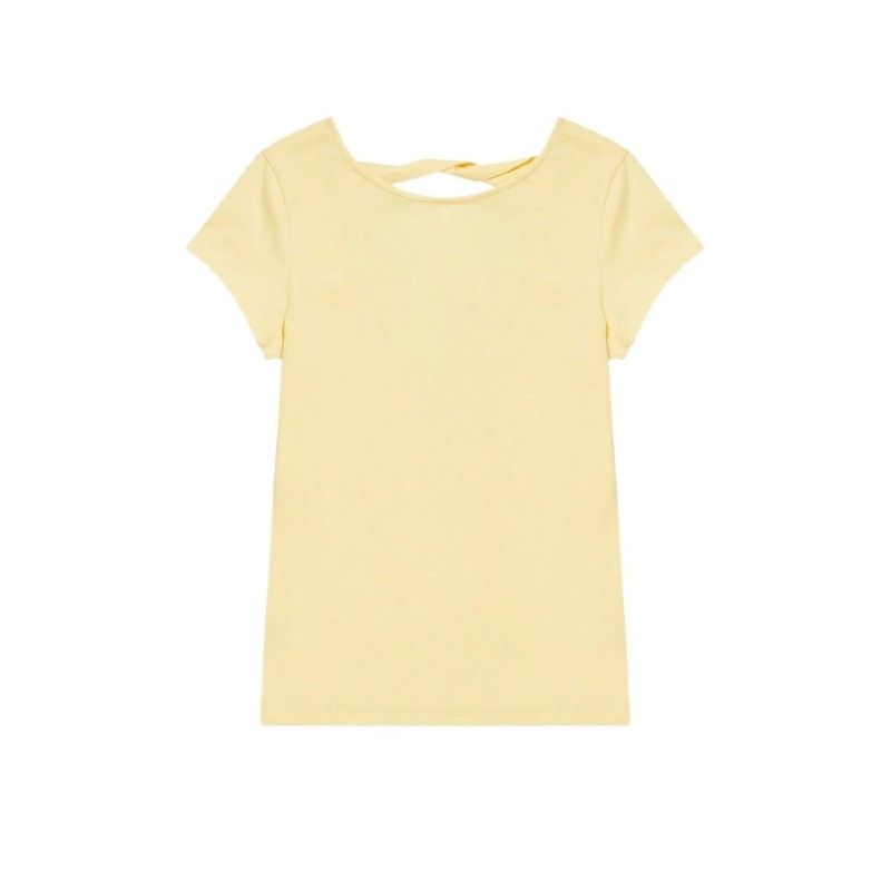 تی شرت آستین کوتاه زنانه هومنیتی مدل WYWTS3502-YEL -  - 1