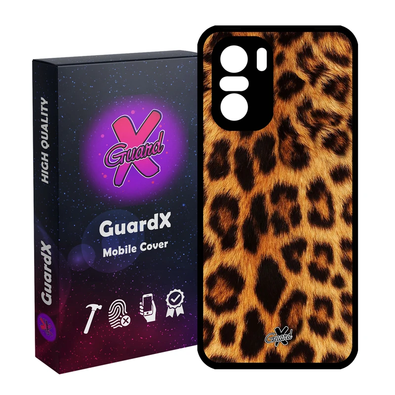 کاور گارد ایکس طرح Leopard مدل Glass10095 مناسب برای گوشی موبایل شیائومی Poco F3/MI 11X/MI 11X Pro/Redmi K40/K40 Pro
