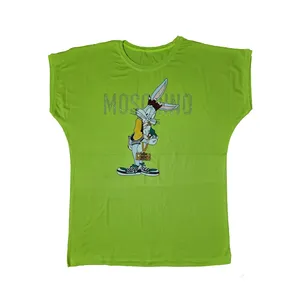 تی شرت آستین کوتاه زنانه مدل خرگوشی