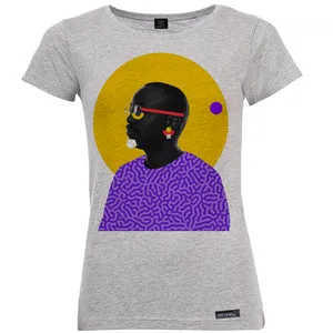 تی شرت آستین کوتاه زنانه 27 مدل Temi Coker کد MH1242