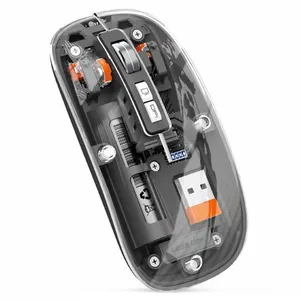 ماوس بی سیم گرین لاین مدل transparent mouse 2