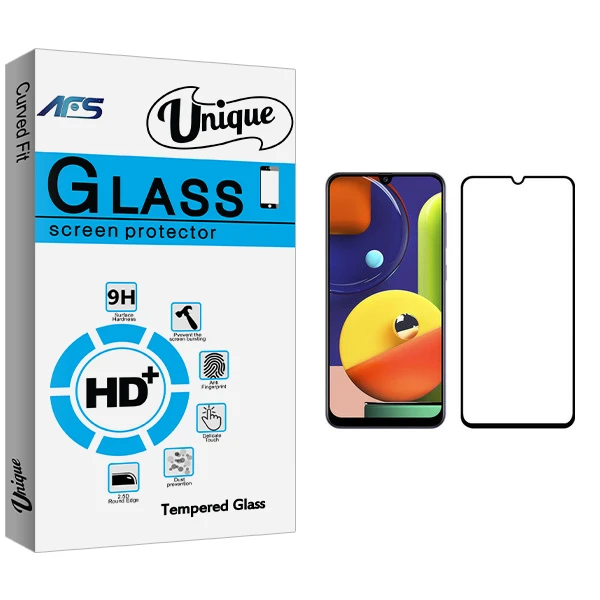 محافظ صفحه نمایش ای اف اس مدل Unique Glass مناسب برای گوشی موبایل سامسونگ Galaxy A50s