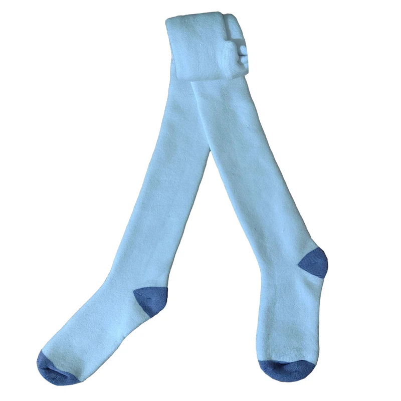 جوراب شلواری دخترانه مدل حوله ای کد 04