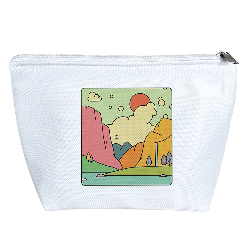 کیف لوازم آرایش دخترانه خندالو مدل طبیعت کد 7350