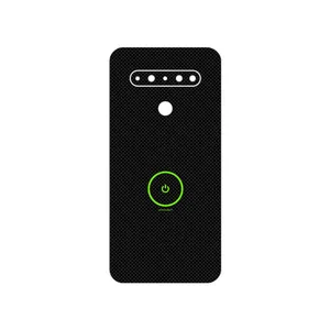 MAHOOT Minimal Power Button Cover Sticker for LG K61