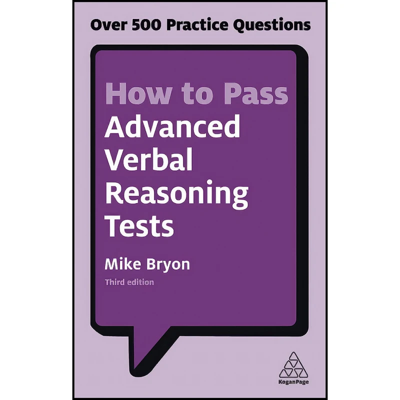 کتاب How to Pass Advanced Verbal Reasoning Tests اثر Mike Bryon انتشارات Kogan Page
